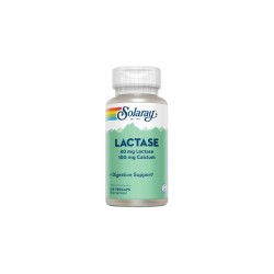 Solaray Lactase 40 mg 4000 FCC, 100 Cápsulas Veggie