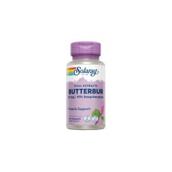 Solaray Butterbur (Butterbur) 50 mg , 60 cápsulas veganas
