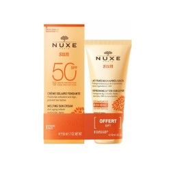 Nuxe Sun Alta Proteção Creme Facial Derretimento FPS50, 50ml
