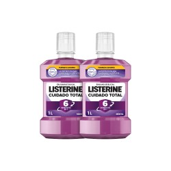 Listerine Total Care Mint Enxaguante bucal, Duplo 2x1 Litro