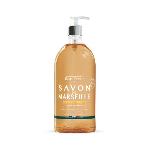 Beauterra Marseille Baunilha & Sabonete de Mel, 1 L