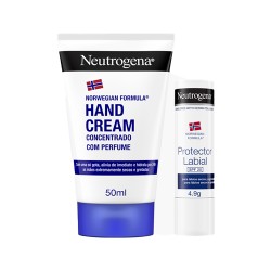 Neutrogena Creme Concentrado para as Mãos, 50ml + Lip Gift