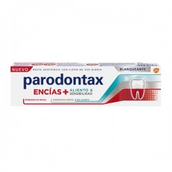 Parodontax Gomas + Respiração &Sensibilidade ao Clareamento, 75 ml