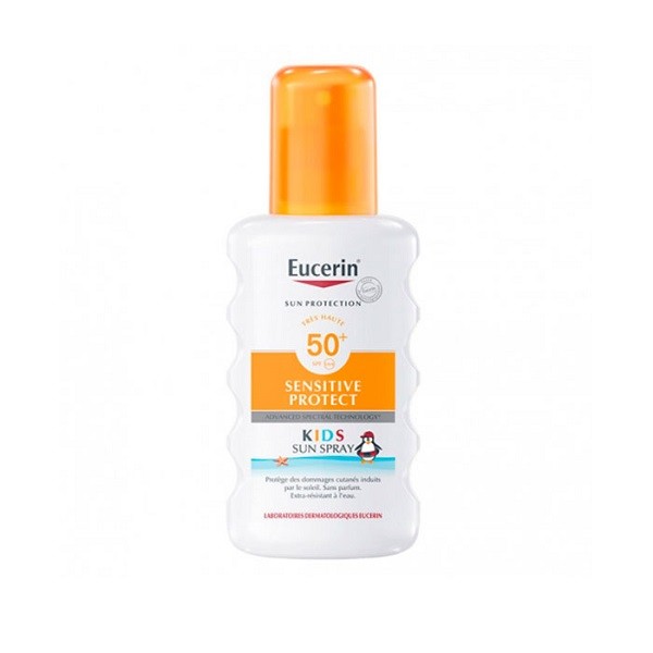 Eucerin Sun kids sensitive proteger spray infantil FPS50, 200 ml