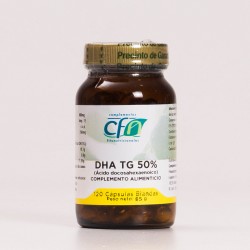 CFN DHA TG 50%, 120 Cápsulas.