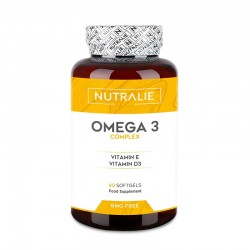 Complexo Nutralie omega 3, 60 cápsulas