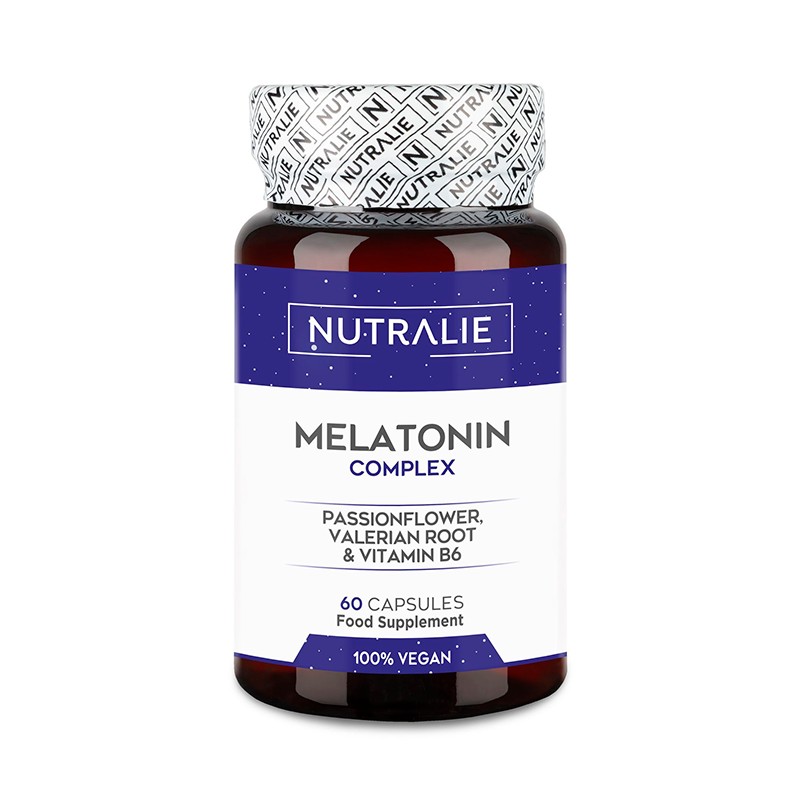 Complexo de melatonina Nutralie, 60 cápsulas