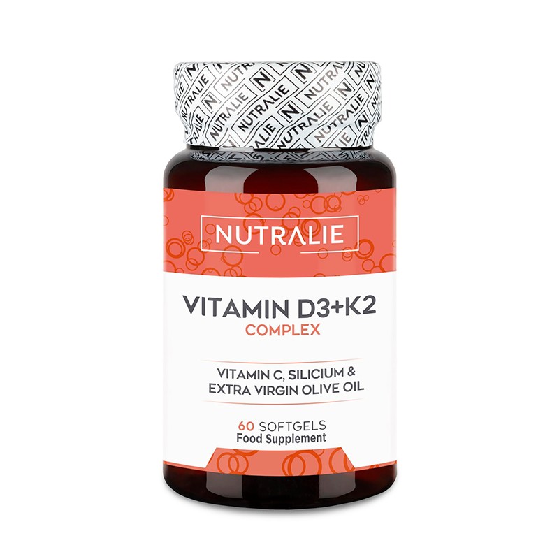 Nutralie Vitamina D3 + K2, 60 Cápsulas