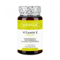 Nutralie Vitamina E, 60 cápsulas gelatinosas