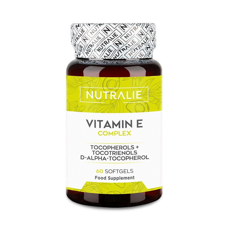 Nutralie Vitamina E, 60 cápsulas gelatinosas