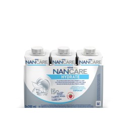 Nancare Hydrate sabor fresa, 3 x 200 ml