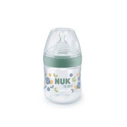 Nuk for nature biberón de silicona, 150 ml