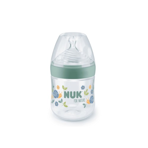 Nuk for nature biberón de silicona, 150 ml