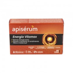 Apiserum Energía Vitamax, 30 cápsulas.