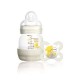 MAM Biberón Starter Set Azul +0M, 1 Biberon Anti-colic + 1 Biberon Easy Start 130ml