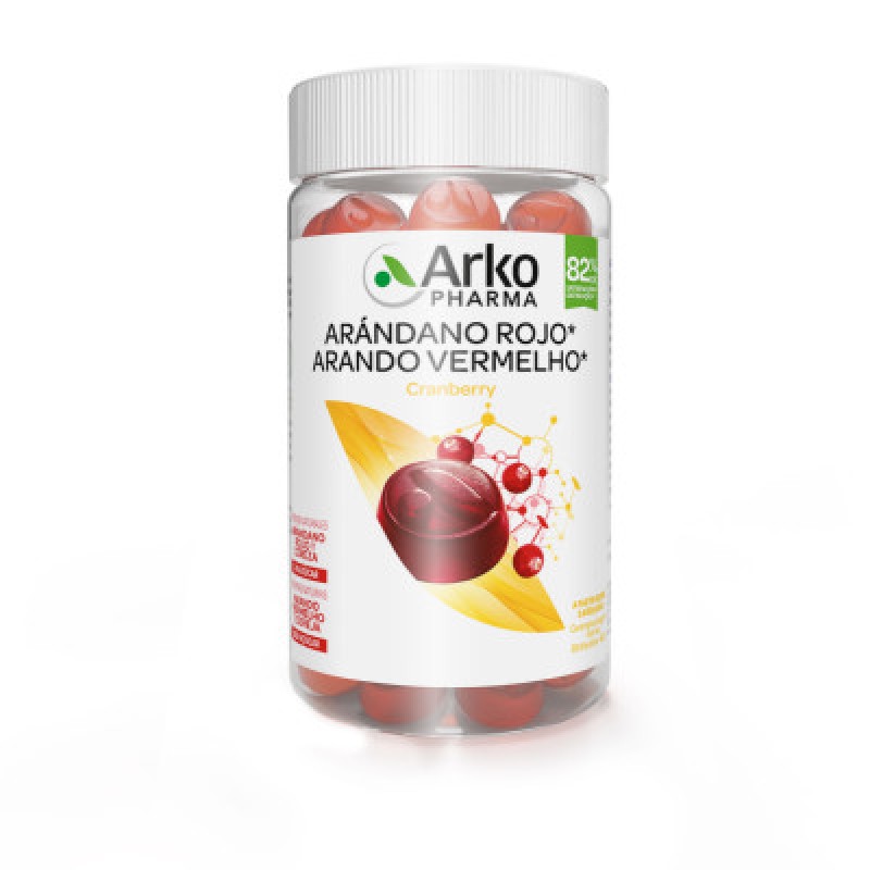 Arkopharma Phytogummies Cranberry & Cereja, 60ud