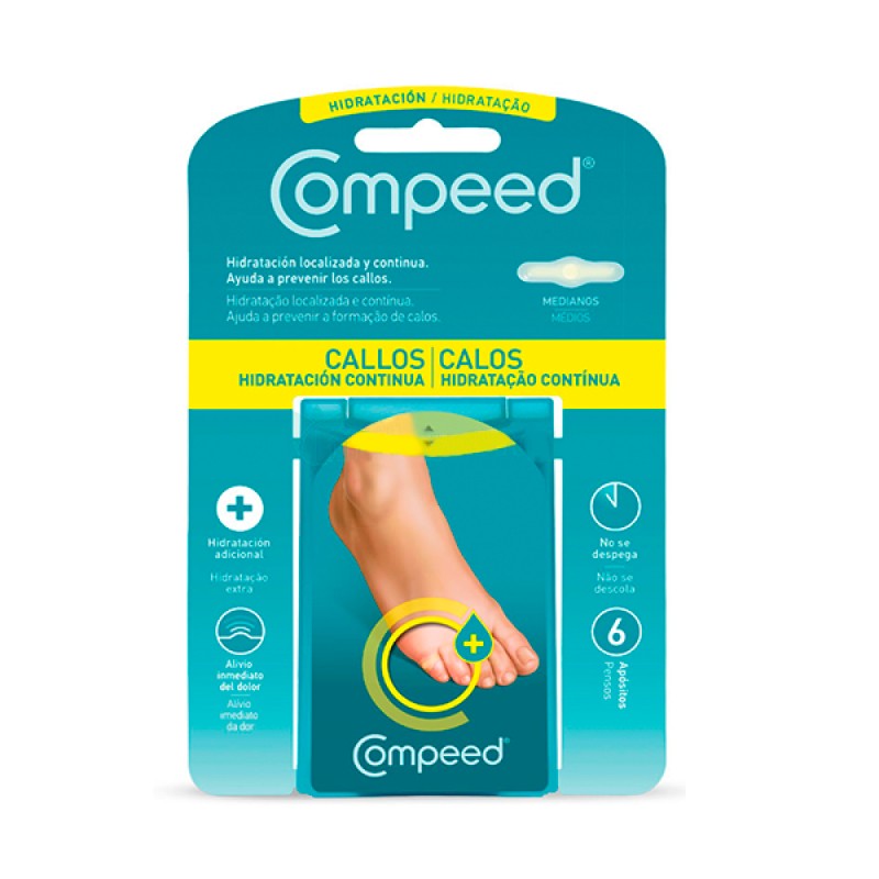 Compeed Tripe Hidratação Contínua 6 pcs