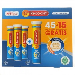 Redoxon defesas extras, 45+ 15 comprimidos efervescentes