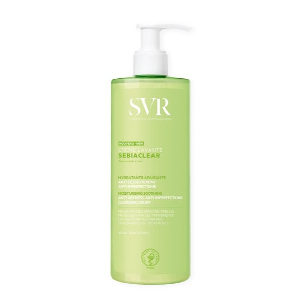 SVR Sebiaclear Crema de Limpeza, 400 ml