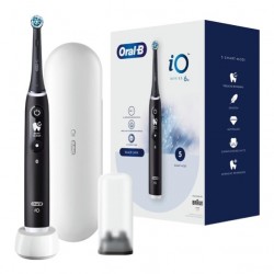 Oral-B iO™ SERIES 6 Escova de dentes elétrica preta, 1 unidade