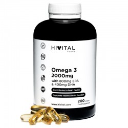 Hivital Omega 3 2000mg, 200 cápsulas