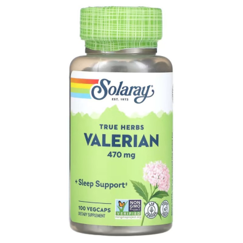 Solaray Valerian Root 470mg - 100 vegcaps