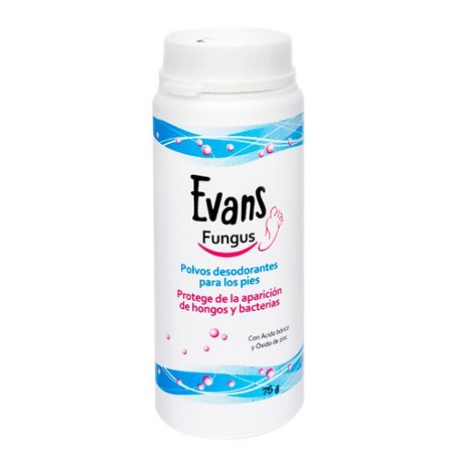 Evans Fungo Desodorante Pé em Pó 75g