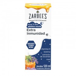 Xarope de Zarbees Adulto Imunidade Extra Noturna 120 ml
