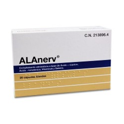 Alanerv 920mg, 20 Cápsulas gelatinosas