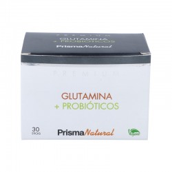 Glutamina+Probioticos Prisma Natural, 30Sticks.