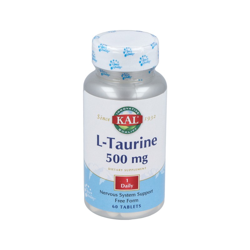 KAL L-Taurina 500 mg - 60 comprimidos