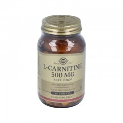 Solgar L- Carnitina 500 mg, 60 comprimidos.