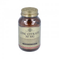 Solgar Citrato de Zinco 30 mg, 100 Caps.