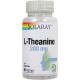 Solaray L-Theanine 200 mg, 45 cápsulas vegetarianas