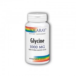 Solaray Glycine 1000 mg , 60 cápsulas vegan