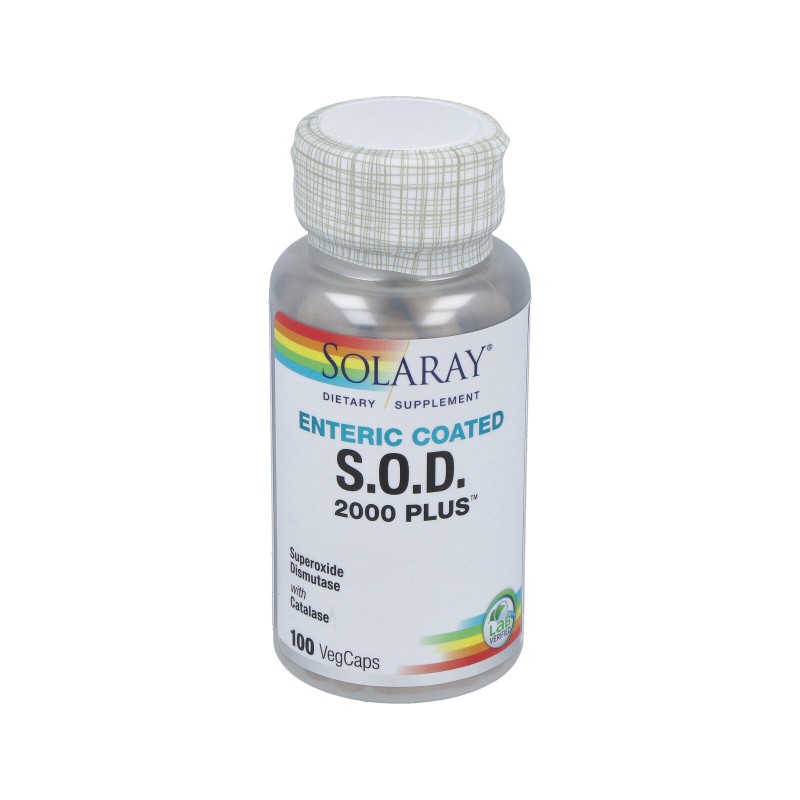 Solaray S.O.D. 2000 Plus , 100 cápsulas vegetarianas