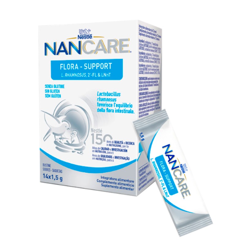 NAN Care Flora Support, 14 Sobres.