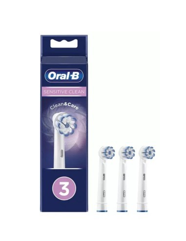 Oral B Sensi UltraThin Refills (anteriormente sensível limpo), 3 unidades.