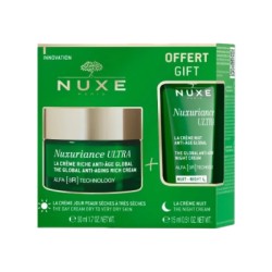 Baú Antienvelhecimento Nuxe Nuxuriance Ultra Alfa 3R creme rico antienvelhecimento, 50 ml + Presente Creme de noite 15 ml