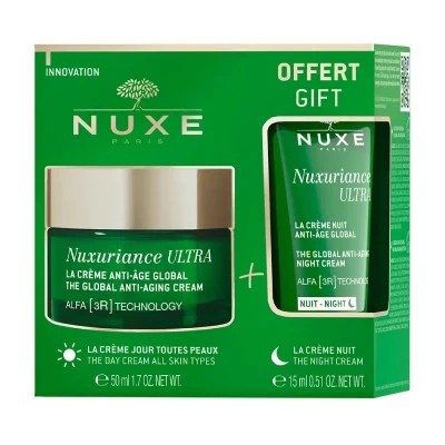 Nuxe Nuxuriance Ultra Alfa 3R creme anti-envelhecimento global, 50 ml + Presente creme de noite 15 ml