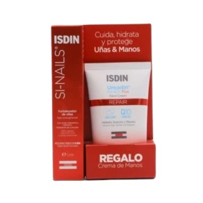 Isdin Si-Nails Fortalecedor de Unhas, 2,5 ml + Creme para as Mãos de Presente