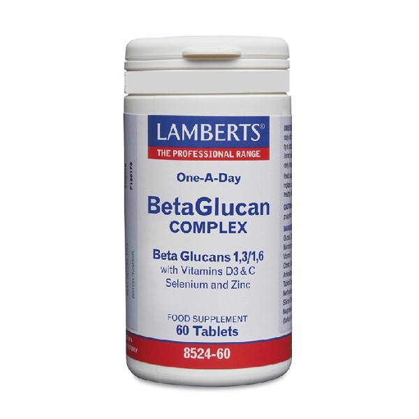 LAMBERTS Beta Glucan Complex, 60 comprimidos.