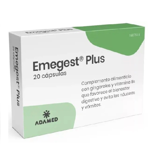 Emegest Plus. 20 cápsulas