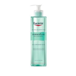 Eucerin Dermopure gel de limpeza facial de controle de óleo, 400 ml