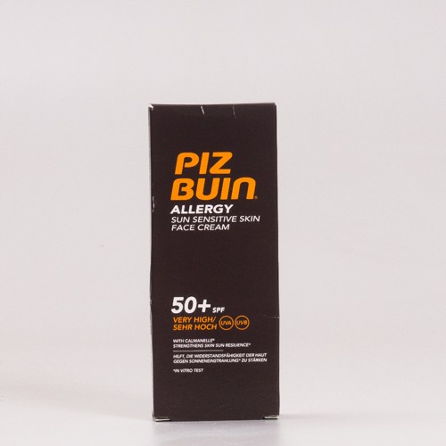 Piz Buin FPS50 Alergia Crema Facial, 50ml.