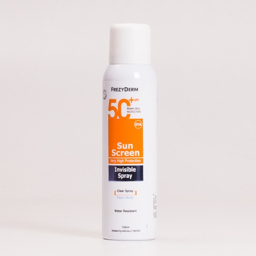 Frezyderm SunScreen Invisible Spray SPF50, 150ml.