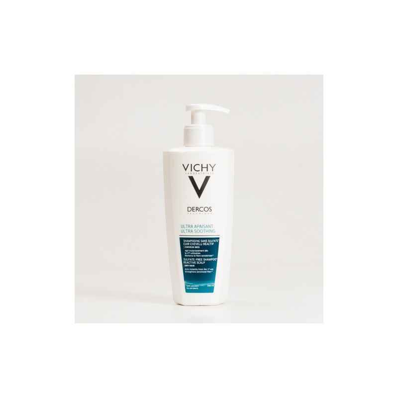 Vichy Dercos ultra calmante shampoo cabelo seco