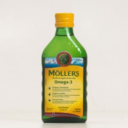 Moller's Bacalhau Óleo Sabor Limão 250 ml