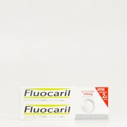 Fluocaril Pasta Dental Blanqueadora Duplo, 2X75ml.