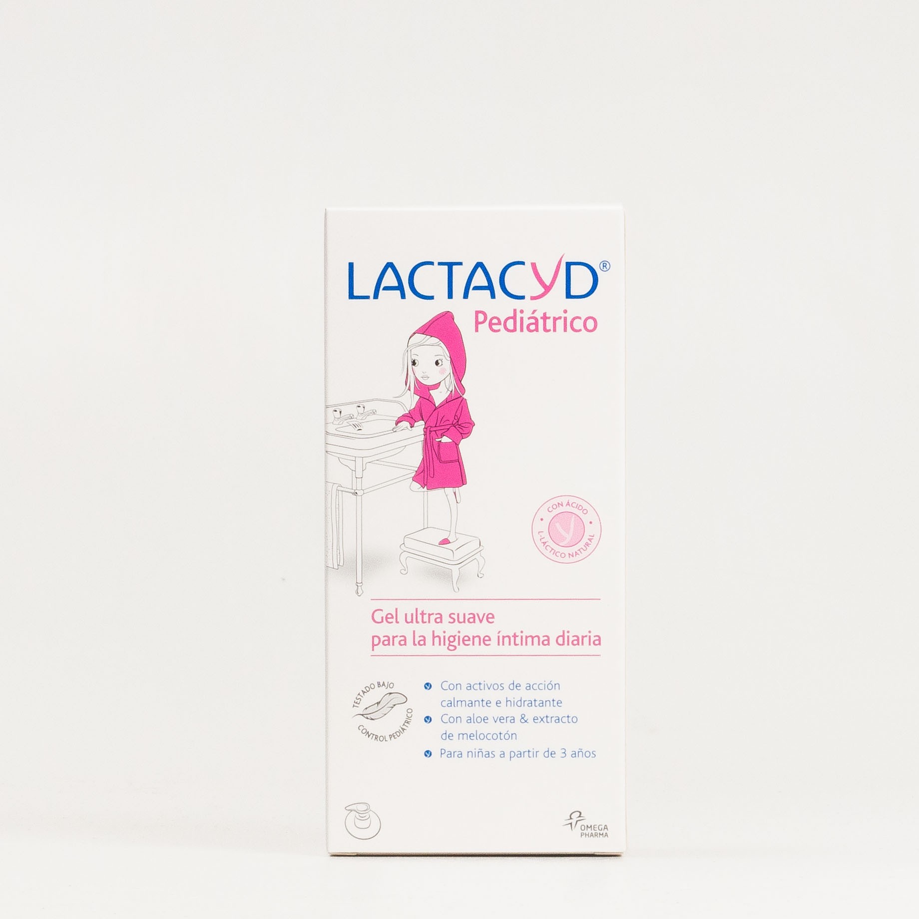 Lactacyd pediátrico, 200 ml.